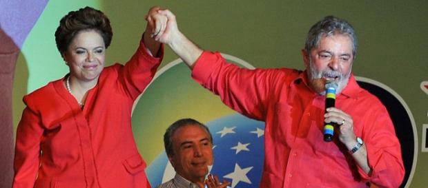 Dilma Rousseff e il Presidente ad interim, Michel Temer. Dilma Rousseff e il Presidente ad interim, Michel Temer.