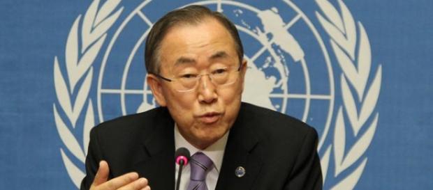 L'attuale segretario generale delle Nazioni Unite Ban-ki-Moon. L'attuale segretario generale delle Nazioni Unite Ban-ki-Moon.
