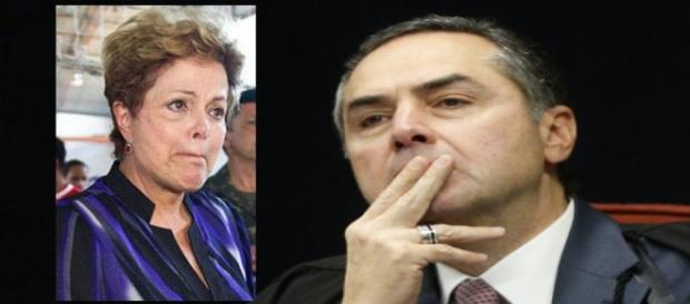 Ministro do Supremo Tribunal Federal e Dilma - Foto/Montagem Ministro do Supremo Tribunal Federal e Dilma - Foto/Montagem