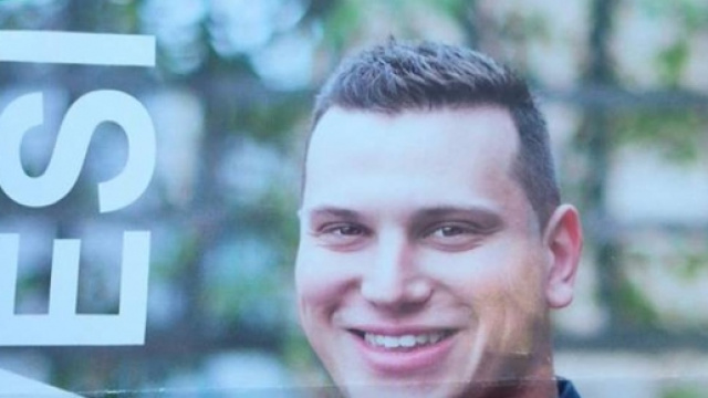 Il candidato leghista Stefano Pavesi