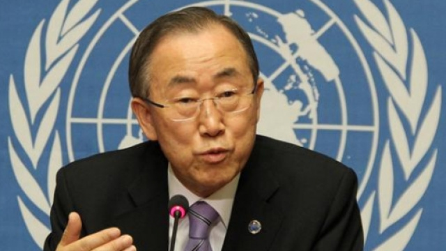 L'attuale segretario generale delle Nazioni Unite Ban-ki-Moon.