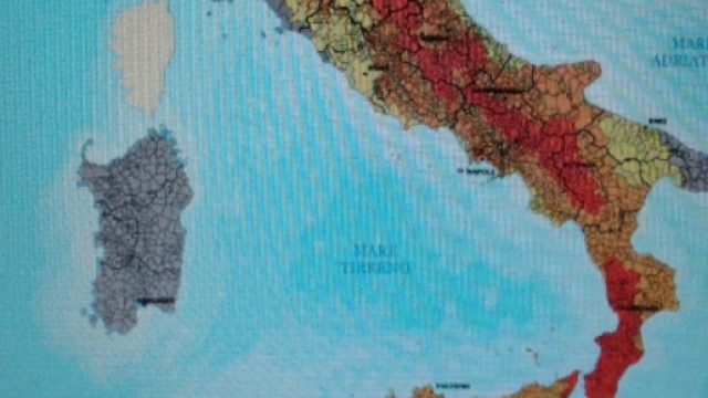 Localit&agrave; terremoti -di Protezione Civile-