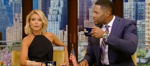 Michael Strahan and Kelly Ripa: Photo from YouTube Michael Strahan and Kelly Ripa: Photo from YouTube