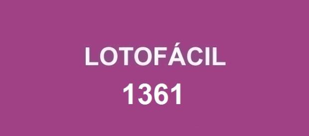 Resultado da lotofácil 1361 será divulgado nessa sexta-feira, dia 13. Resultado da lotofácil 1361 será divulgado nessa sexta-feira, dia 13.