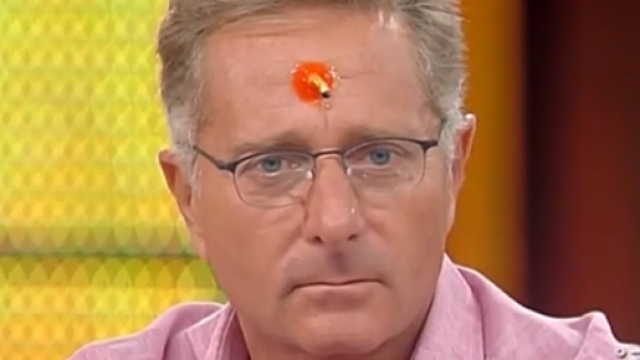 Il presentatore italiano Paolo Bonolis.