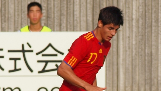 Morata con la maglia della Spagna.