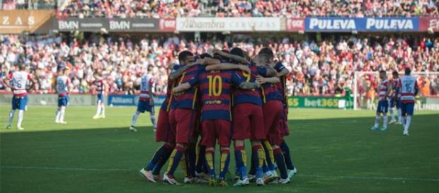 El Barça alcanzó la conquista número 24 en la Liga española El Barça alcanzó la conquista número 24 en la Liga española