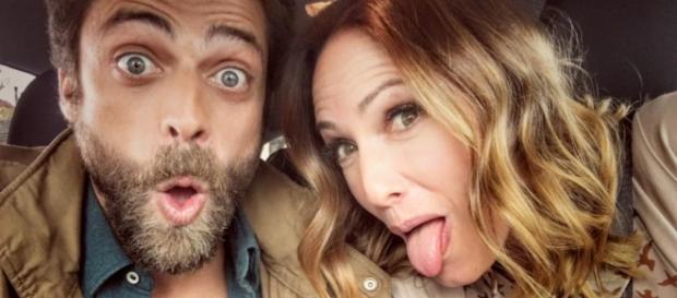 Diogo Amaral e Fernanda Serrano em clima de alegria e boa disposição Diogo Amaral e Fernanda Serrano em clima de alegria e boa disposição