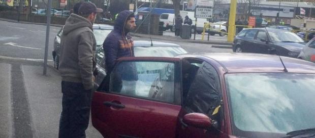 Romînii dorm în mașini în buricul Londrei Romînii dorm în mașini în buricul Londrei