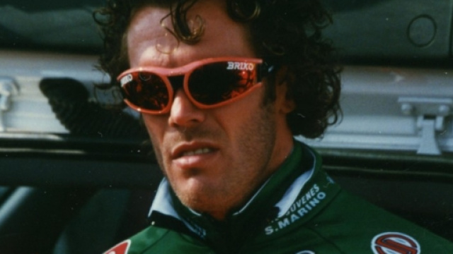 Mario Cipollini in maglia di Campione d'Italia