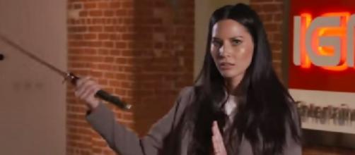 New X Men Apocalypse Star Olivia Munn And Qb Aaron Rodgers No