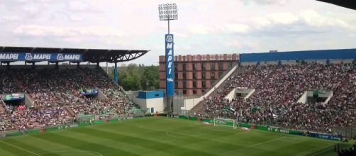 Uno scorcio del MAPEI Stadium, già Stadio "Giglio" di Reggio Emilia