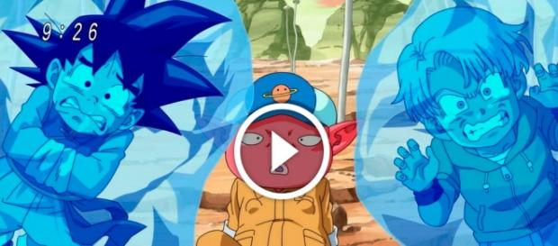 Dragon Ball Super Capítulo 43 la aparición de Arale y la poderosa Pan. Monaka rapta a Trunks y Goten accidentalmente. Dragon Ball Super Capítulo 43 la aparición de Arale y la poderosa Pan. Monaka rapta a Trunks y Goten accidentalmente.