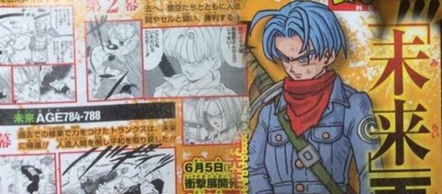 Imagenes de Trunks del futuro durante su paso por la serie Imagenes de Trunks del futuro durante su paso por la serie