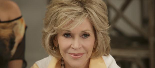 Jane Fonda plays Grace in the Netflix original series/Photo via Netflix. Jane Fonda plays Grace in the Netflix original series/Photo via Netflix.
