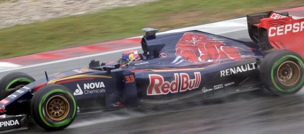 Max Verstappen en su antiguo equipo, Toro Rosso Max Verstappen en su antiguo equipo, Toro Rosso