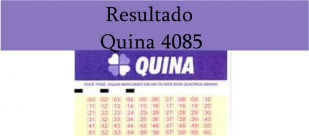 Resultado do jogo da Quina 4085 Resultado do jogo da Quina 4085