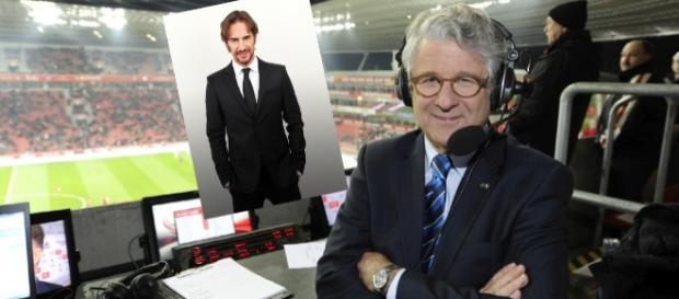 Thomas Hajo (kleines Bild) und Marcel Reif Thomas Hajo (kleines Bild) und Marcel Reif