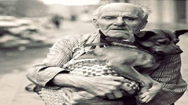 Anziani e cani un connubbio di amore vero