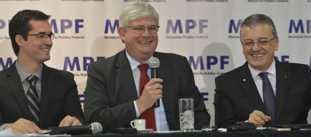 Deltan Dallagnol,Rodrigo Janot e Aldemir Bendins - Operação Lava Jato - Foto: José Cruz/ABr | Agência Brasil Deltan Dallagnol,Rodrigo Janot e Aldemir Bendins - Operação Lava Jato - Foto: José Cruz/ABr | Agência Brasil