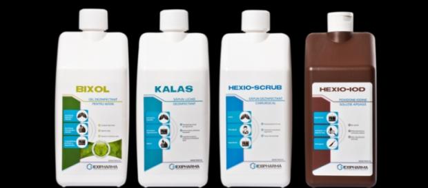Dezinfectanţi produşi de către Hexi Pharma Dezinfectanţi produşi de către Hexi Pharma