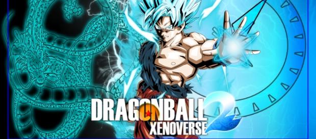 Gokú super saiyajin dios azul en DBXenoverse Gokú super saiyajin dios azul en DBXenoverse