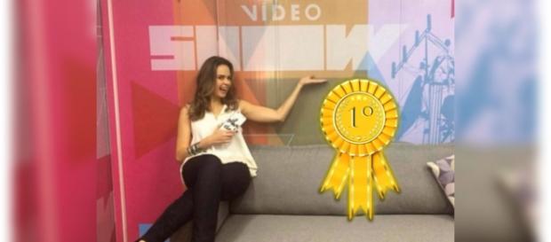 Público pede Ana Paula na bancada do 'Vídeo Show' Público pede Ana Paula na bancada do 'Vídeo Show'