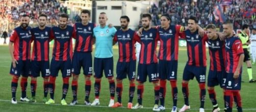 La squadra del Crotone Calcio.