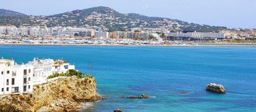 Panorama di Ibiza, famosa isola spagnola