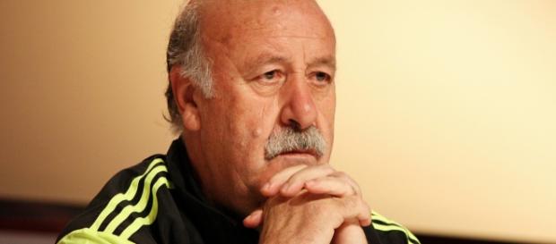 Vicente Del Bosque en rueda de prensa Vicente Del Bosque en rueda de prensa