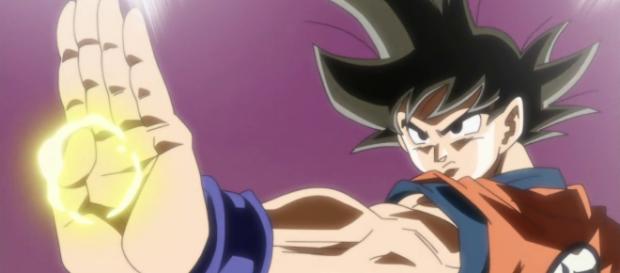 Goku en el otro mundo aparentemente entrenando una nueva técnica. Goku en el otro mundo aparentemente entrenando una nueva técnica.