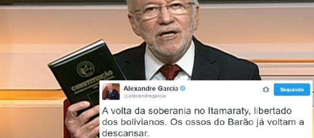 Jornalista da Globo continua a criticar o PT Jornalista da Globo continua a criticar o PT