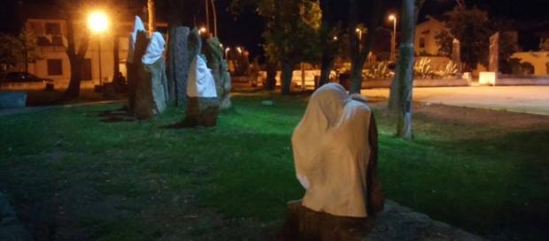 La noche del funeral de Pinuccio Sciola La noche del funeral de Pinuccio Sciola