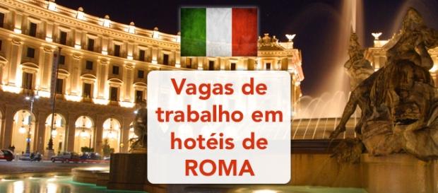Vagas de trabalho em Roma. Foto: Reprodução Airportshuttlexpress. Vagas de trabalho em Roma. Foto: Reprodução Airportshuttlexpress.