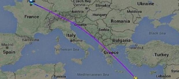 Avion prăbușit în Marea Mediterană Avion prăbușit în Marea Mediterană