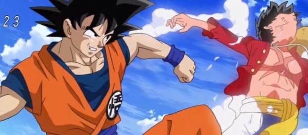 Goku Vs Luffy especial One Piece x Dragon Ball x Toriko. Goku Vs Luffy especial One Piece x Dragon Ball x Toriko.