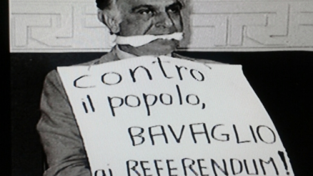 Una delle tante lotte di Marco Pannella