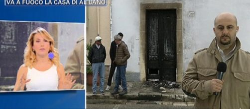 Incendio nel cuore della notte nell'abitazione di Albano