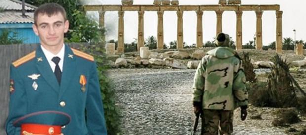 Alexander Prokhorenko, eroul rus căzut în luptele pentru eliberarea orașului Palmira - Foto: spuntniknews.com Alexander Prokhorenko, eroul rus căzut în luptele pentru eliberarea orașului Palmira - Foto: spuntniknews.com