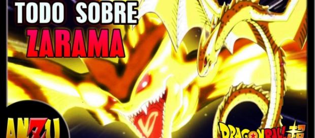 Zarama el dios dragón proveniente de los universos 6 y 7. Zarama el dios dragón proveniente de los universos 6 y 7.