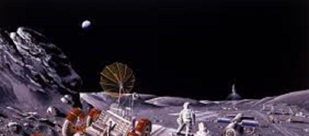 Colony on the Moon - Photo: ro.wikipedia.org Colony on the Moon - Photo: ro.wikipedia.org