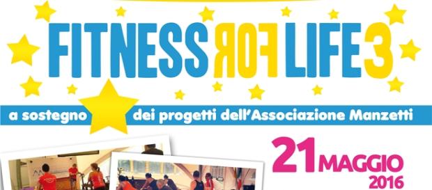 Fitness for life 2016, evento sportivo e di beneficenza Fitness for life 2016, evento sportivo e di beneficenza