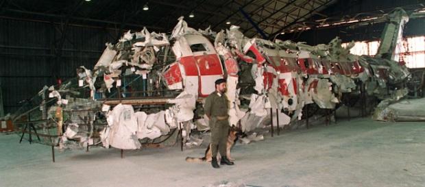 I resti del DC9 dell'Itavia precipitato il 27 giugno 1980 I resti del DC9 dell'Itavia precipitato il 27 giugno 1980