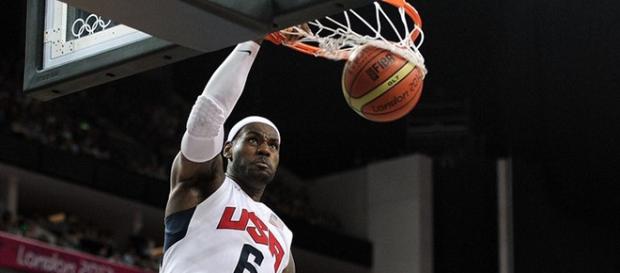 King James estará nos Jogos Olímpicos King James estará nos Jogos Olímpicos