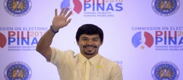 Manny Pacquiao es el nuevo Senador de Filipinas Manny Pacquiao es el nuevo Senador de Filipinas