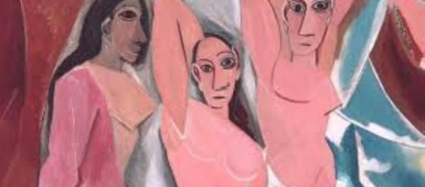 Picasso’s “Les Demoiselles d'Avignon.” Creative Commons Picasso’s “Les Demoiselles d'Avignon.” Creative Commons