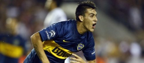 Cristian Pavon, autore di un gol importantissimo per il Boca Juniors