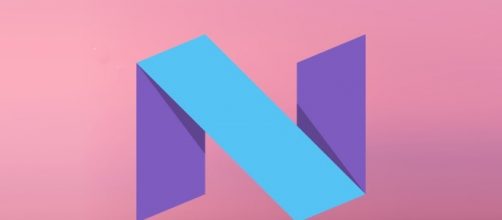 Preview del logo di Android N.