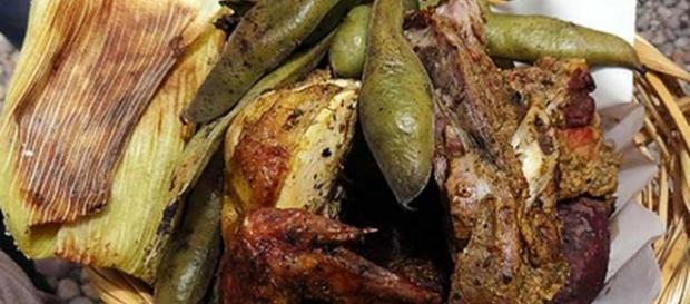 "Pacha manca a la Olla" Tradicional plato del Perú "Pacha manca a la Olla" Tradicional plato del Perú