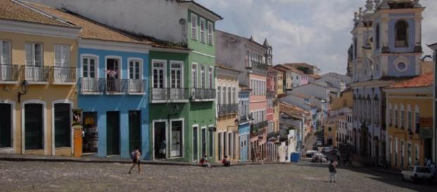 A tocha chegou em Itacaré, na Bahia. A tocha chegou em Itacaré, na Bahia.